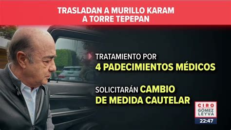 Trasladan A Murillo Karam A Torre M Dica Del Penal De Tepepan V Deo