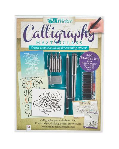 Art Maker Calligraphy Masterclass Aldi Uk