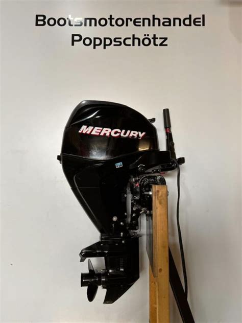 Mercury 25 PS EFI 4 Stroke Kurzschaft E Start Pinne 2011