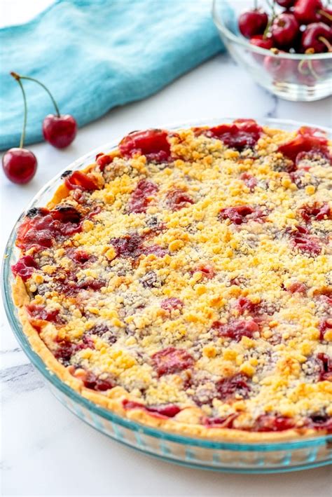 The Best Cherry Crumb Pie Recipe A Mind Full Mom