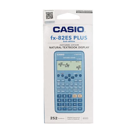 Calculadora Científica Casio Celeste Fx 82es Plus Comsucre Online