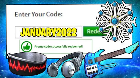 These Are All Working Promo Codes On Roblox And Free Items For 2022 Youtube