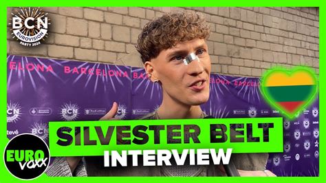 SILVESTER BELT LUKTELK INTERVIEW Barcelona Eurovision Party