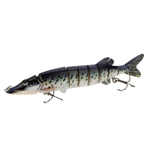 Lixada Cm G Lifelike Multi Jointed Segement Pike Muskie