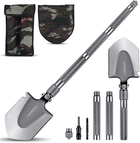 Camping Shovel Mosfiata Cm Military Folding Shovel All In