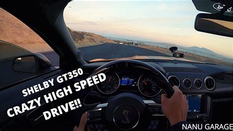 Shelby Gt350 Mustang High Speed Pov Drive Youtube