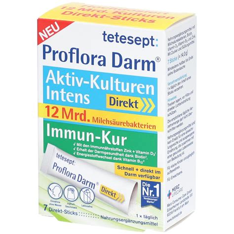 Tetesept Proflora Darm Aktiv Kulturen Intens Direkt Sticks St