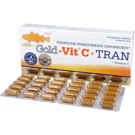 Olimp Gold Vit C Tran 30 kapsułek opinie skład i cena Apteka