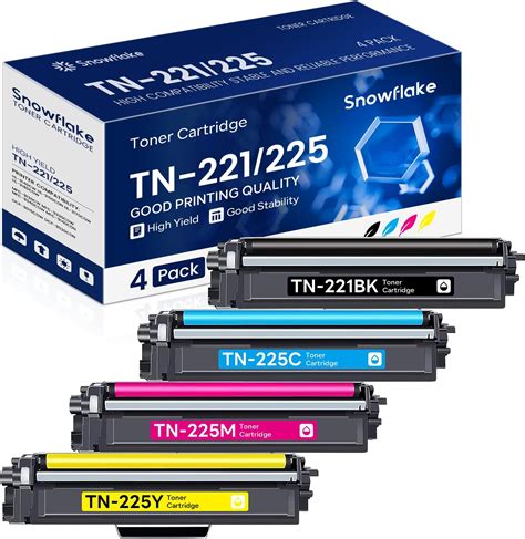 Amazon TN221 TN225 TN 221 TN 225 Toner Cartridges Compatible