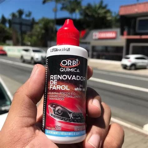 Renovador De Farol Orbi Qu Mica Limpa Farol Amarelado Ml Li Shop