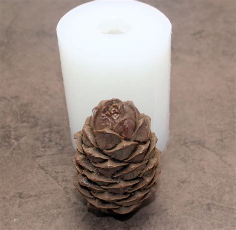 Pine Cone Silicone Mold Large Christmas Soap Mold 3d Etsy UK