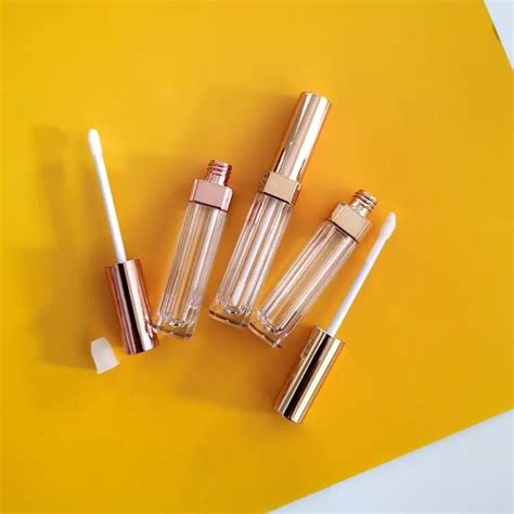 Ml Empty Rose Gold Lip Gloss Tubes Cosmetic Concealer Packing