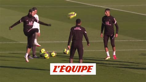 Messi Et Mbappé Absents à Lentraînement Foot L1 Psg Vidéo