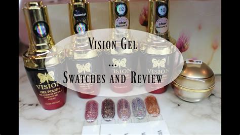 Vision Gel Systems Swatches And Review YouTube