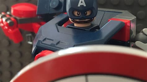 Lego Captain America Mech Armor B Boy Builds Bricks Stop Motion