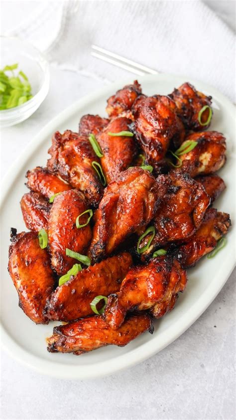 30 Min Air Fryer Soy Sauce Chicken Wings Recipe