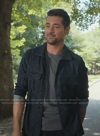 WornOnTV Jareds Denim Jacket On Manifest Clothes And Wardrobe From TV