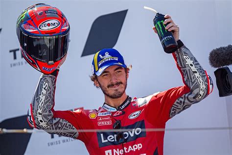 Francesco Bagnaia Su Ducati Campione Del Mondo Motogp Bologna Ore It