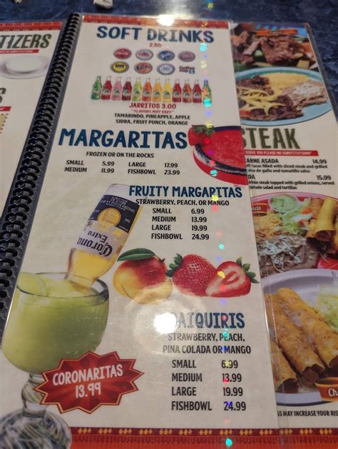 Menu At Aztecas Mexican Grill Restaurant Pell City