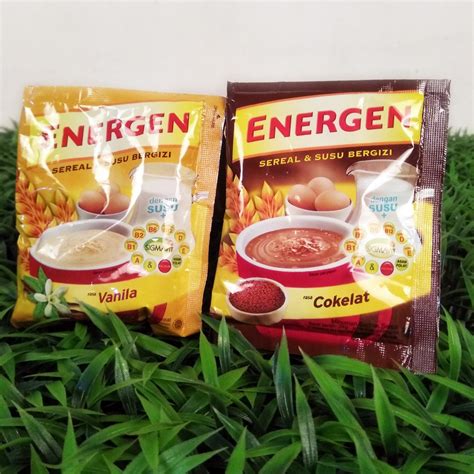 Jual Energen Vanila Coklat Susu Dan Sereal Sachet 30 Gram Satuan