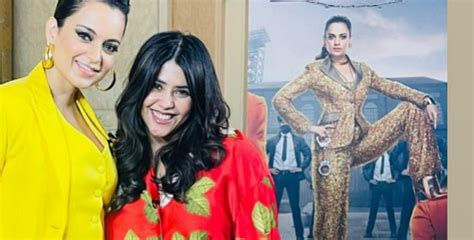 Ekta Kapoor Slams Question About Similarities Between Kangana Ranaut