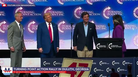 Donald Trump Full Speech At Turning Point Action Rally In Duluth