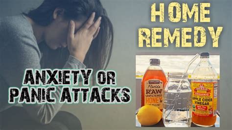 Home Remedy Anxiety Or Panic Attacks Unable To Sleep Youtube