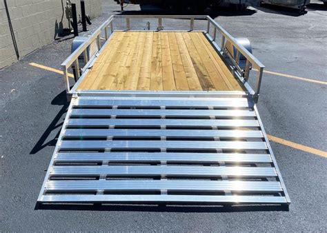 Quality Trophy 6.5x12 Aluminum Utility Trailer - Full Ramp! | Brinkman ...