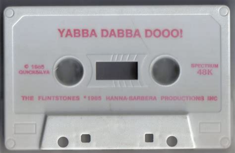 Yabba Dabba Doo Cover Or Packaging Material MobyGames