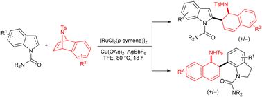 Ruthenium Catalyzed Ch Functionalization Of Indoles And Indolines With