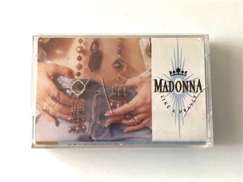 Madonna Cassette Tape Like A Prayer Etsy