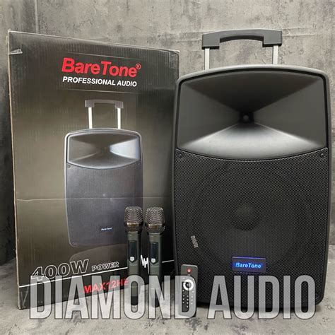 Jual Speaker Portable Baretone Max Hb Original Inch Watt