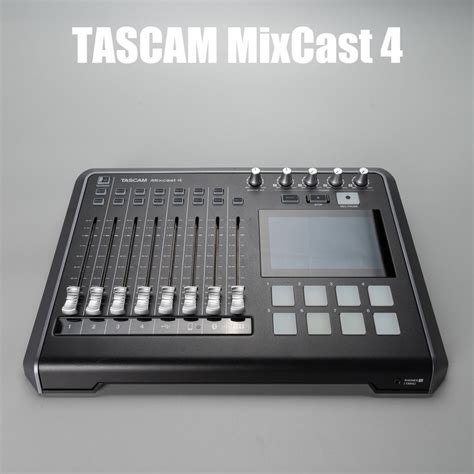 Tascam Mixcast Mixcast Podcast Studio Mixer Station With Built In