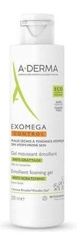 A Derma Exomega Control Gel Detergente Emolliente Viso E Corpo