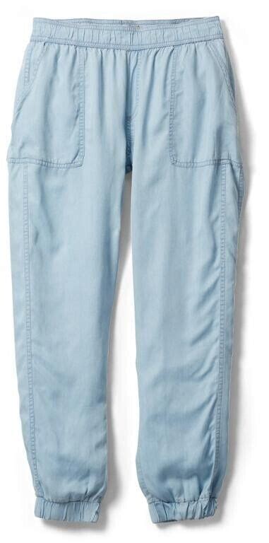 Prana Womens Aberdeen Jogger Pants Size Xs Light Wash Blue Ebay