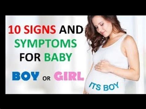 Signs And Symptoms Of Baby Boy During Pregnancy Gender Prediction Baby