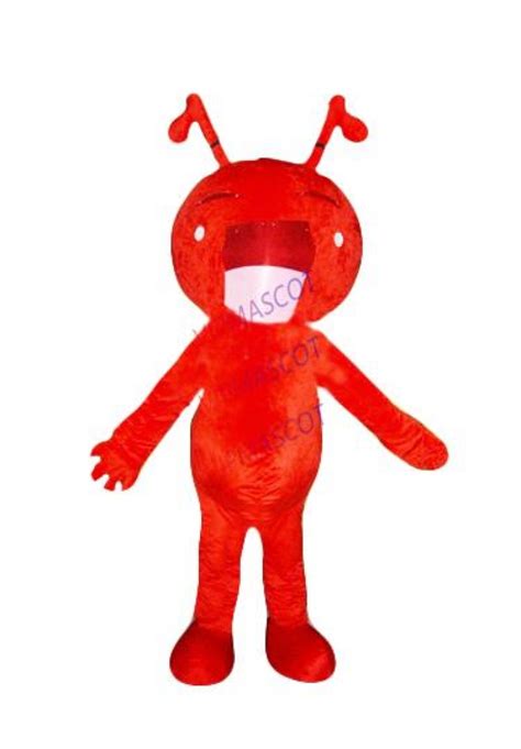 New Arrival Cute Adult Cartoon Cute Red Ant Mascot Costume Suit Fancy Dress Mascot Party Costumes