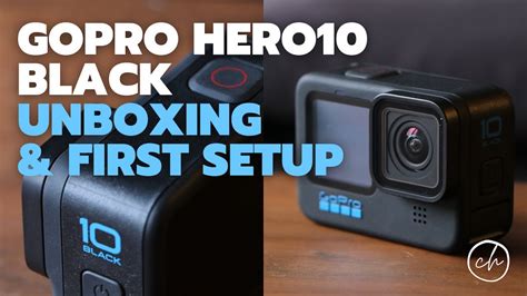 Gopro Hero10 Unboxing And First Setup Goprohero10 Youtube