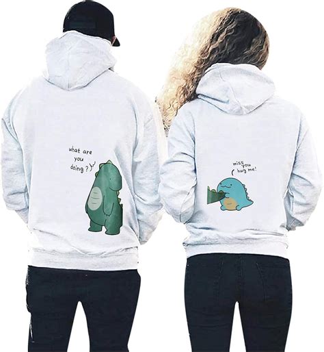 Couple Hoodie Set Partner Sweatshirt Dutylove Partner Valentinstag Tag