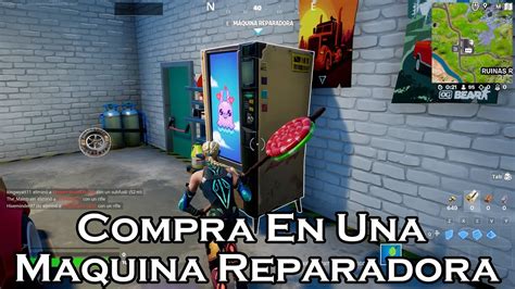 Compra En Una Maquina Reparadora En Fortnite YouTube