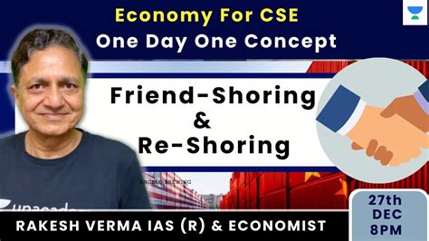 What Is FriendShoring ReShoring I For UPSC CSE I Explained By Rakesh