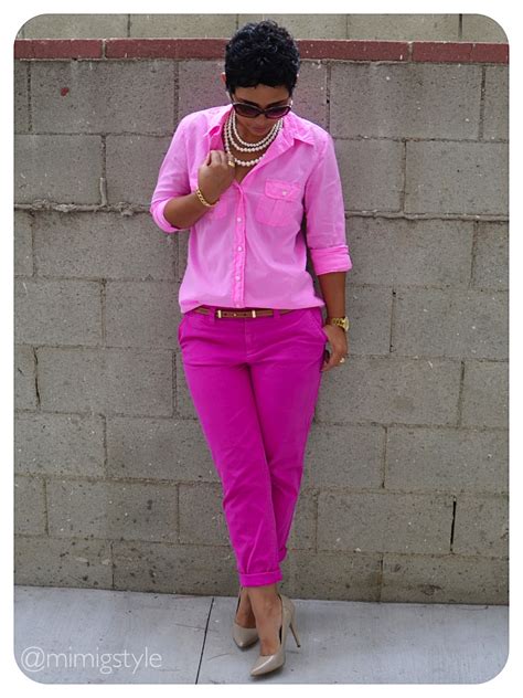 Fashion Lifestyle And Diy Pretty In Pink How To Wear One Solid Color