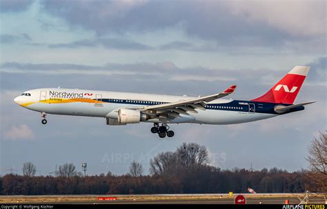 VP BUJ Nordwind Airlines Airbus A330 300 at Düsseldorf Photo ID