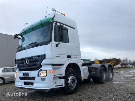 Mercedes Benz Actros 3355 6x4 All Steel Manual Retarder