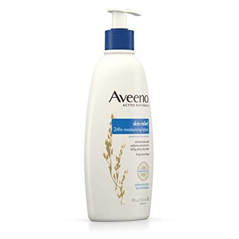 Aveeno Skin Relief 24 Hour Moisturizing Lotion For Sensitive Skin With