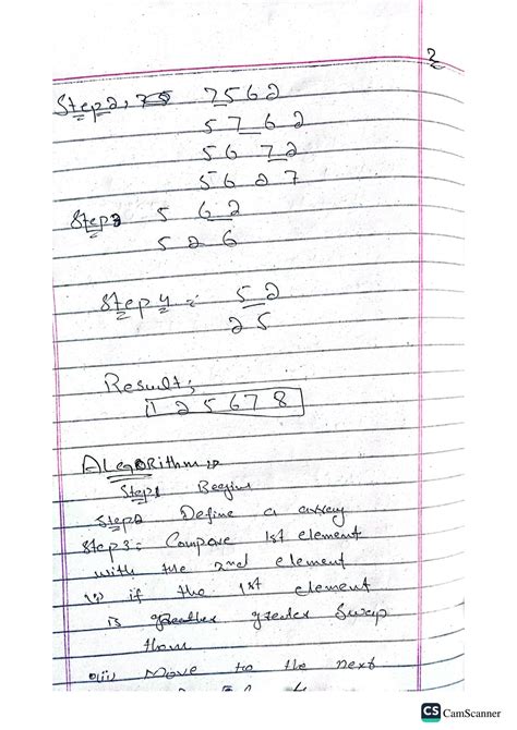 SOLUTION: Sorting algorithm and types - Studypool