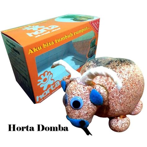 Jual Boneka Horta Bisa Tumbuh Rumput Boneka Edukasi Karakter Ikan