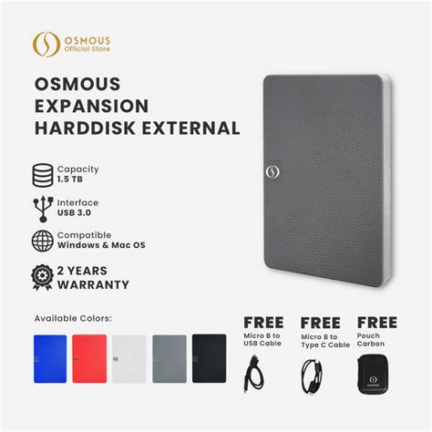 Jual Osmous Expansion Hardisk Hdd Eksternal Tb Shopee Indonesia