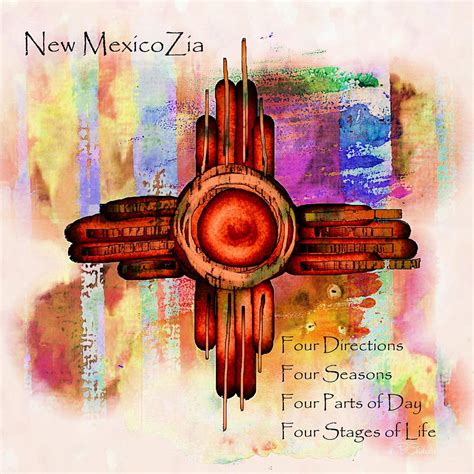 New Mexico Zia Painting By Barbara Chichester Pixels