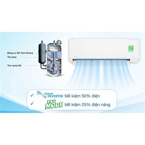 Máy lạnh Toshiba 2 HP Inverter RAS H18C4KCVG V 2022 THÁI LAN